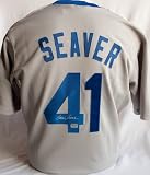 Tom Seaver Signed New York Mets Grey Jersey