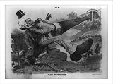 Historic Print (L): A stay of proceedings. The foot of monopoly - and the hand of Cleveland
