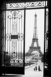 Empire 159380 Paris - Eiffelturm Tor - Plakat Poster Druck - 61 x 91.5 cm