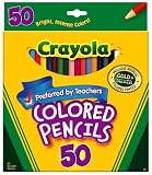 Crayola 50ct Long Colored Pencils