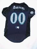 Seattle Mariners Baseball Premium Pet Jersey (Large)