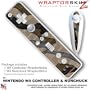 Nintendo Wii Remote Controller Skins - Camouflage Brown WraptorSkinz TM Kit by TuneTattooz TM