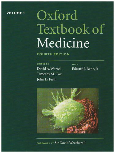 Oxford Textbook of Medicine (3 Vol. Set with CD-Rom)