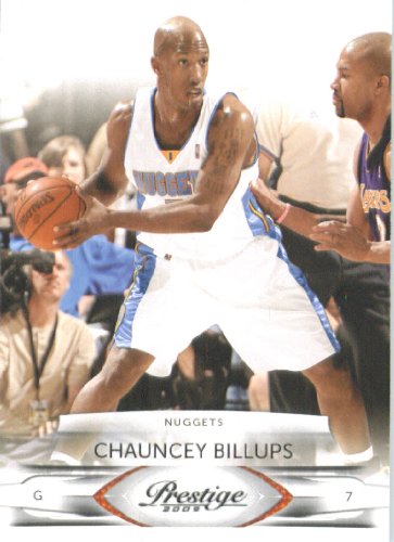 2009 /10 Panini Prestige Basketball Card # 26 Chauncey Billups Denver Nuggets Mint Condition- Shipped In Protective Screwdown Display Case!