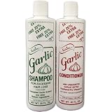 51pGGGvdV2L. SL160  New Nutrine Garlic Shampoo + Conditioner  Combo Set  Unscented 20 oz