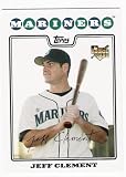 2008 Topps 286 Jeff Clement (RC - Rookie Baseball Cards)