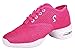 DPO Women's Lightweight Soft Sole Mesh Lace-up Dance Sneaker
