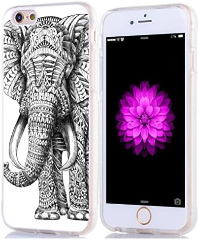 Iphone 6 Case elephant, Apple Iphone 6S Case owesome mandala elephant design