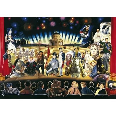 Schmidt Spiele 57542 - Renato Casaro, World of Movies, 1000 Teile Puzzle