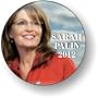 Sarah Palin 2012 3" Button Politcal Button