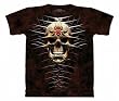 The Mountain Skullbone Tribal Skul Skull Adult Tee T-shirt