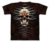 The Mountain Skullbone Tribal Skul Skull Adult Tee T-shirt