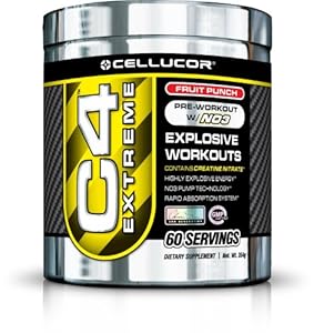 Cellucor C4 Extreme Supplement Powder 120, Fruit Punch