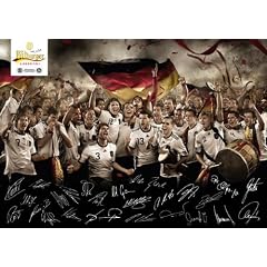 Bitburger Poster-Spielplan Deutsche Fu�ball-Nationalmannschaft, DIN A2 59,4 x 42,0 cm, gefaltet