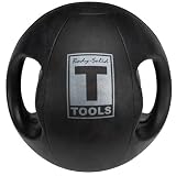 Body Solid Tools BSTDMB12 12-Pound Dual Grip Medicine Ball