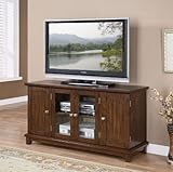 Powell Aged English Walnut TV Stand