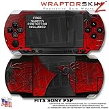 Sony PSP (original) Skin - Spider Web WraptorSkinzTM Kit by TuneTattoozTM
