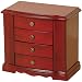 Harmony - Walnut Musical Jewelry Box