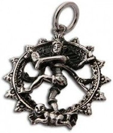 Shiva Nataraja Sterling Silver Pendant