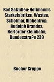 Bad Salzuflen: Hoffmann's Strkefabriken, Wsten, Schtmar, Ribbentrop, Rudolph Brandes, Herforder Kleinbahn, Bundesstrae 239