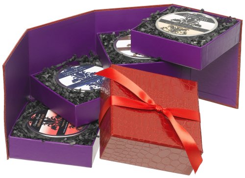 Caranda Fine Foods Sampler Gift Set Of Four Mixed Teas, 5-Ounce Box by Caranda Fine Foods