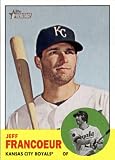 2012 Topps Heritage 282 Jeff Francoeur - Kansas City Royals (ENCASED MLB Trading Card)
