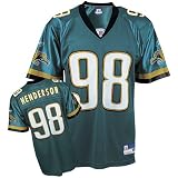 Reebok Jacksonville Jaguars John Henderson Replica Jersey Size: Xx Large