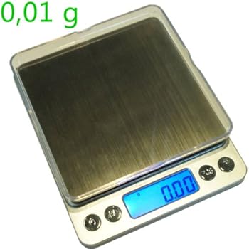 Balance de précision Pro 0.01g Taille XL Très précise - avec 2 plateaux de pesée Balance de précision Pro 0.01g Taille XL Très précise - avec 2 plateaux de pesée