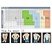 Tulucky Men's Slimming Body Shaper Tank Top Front Zipper Corset Vest(white,L)