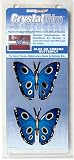 Magnegrafix Blue on Chrome Butterfly Set