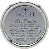 Antique Garden Zen Garden 60ml/2oz Travel Candle