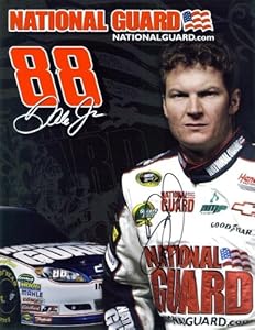AUTOGRAPHED 2011 Dale Earnhardt Jr. #88 National Guard Racing NASCAR Hero Card