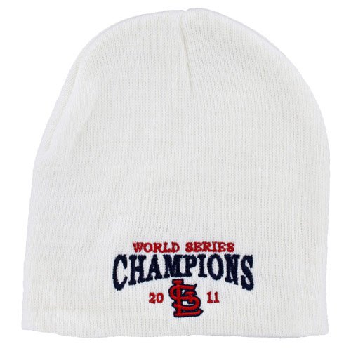 '47 Brand St. Louis Cardinals Ladies White 2011 World Series Champions Beanie ()