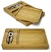 Mango Leaf 91089 Bamboo Nut Cracker with Serving Tray