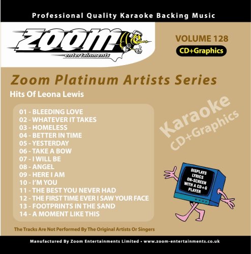 CD-Charts  Music : Zoom Karaoke CD+G - Platinum Artists 128: Leona Lewis