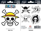 ONE PIECE - 2 Pl Mini-Stick (16 X 11cm) Pirates Flag