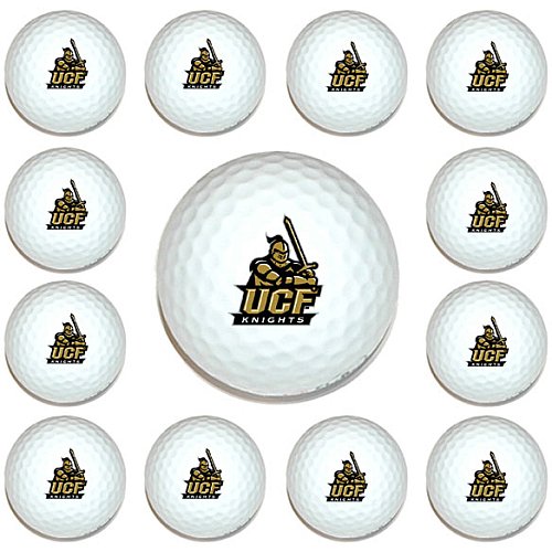 Central Florida Golden Knights Dozen Pack Of Golf Balls From Team Golf