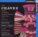 Carlos Chávaez: Sinfonia India; Sinfonia de Antigona; Symphony No. 4 (Sinfonia Romantica)