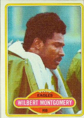 1980 Topps #440 Wilbert Montgomery - Philadelphia Eagles (Football Cards)