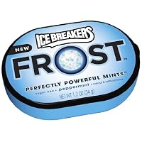 Ice Breakers Frost Peppermint, 1.2-Ounce (Pack of 12)