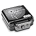 Star Wars LSW-281CN 4-Waffle Maker, 4 Slice, Black