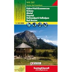 Freytag Berndt Wanderkarten, WK 081, Pyhrn - Priel - Eisenwurzen - Gr�nau - Almtal - Steyrtal - Nationalpark Kalkalpen, GPS, UTM - Ma�stab 1:50 000