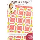 Quilt In A Day EB-1298 Eleanor Burns Pattern, Nouveau Wedding Ring Quilt