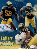 LaMarr Woodley Michigan Wolverines Autographed 8x10 Photograph with KO Inscription