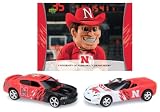 Upper Deck Nebraska Cornhuskers 2007-08 NCAA Home & Road Charger & Corvette 2 Pack with School Mascot Card