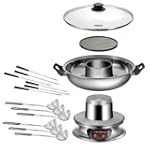 Fondue chinoise �lectrique tout inox...