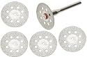 SE Diamond Cutting Disc - 5 Pc Set (1/8 Shank)