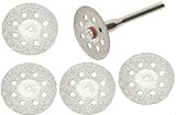 SE Diamond Wheel Set 5PC DW13 1/8" Shank