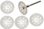 SE Diamond Wheel Set 6PC DW13 1/8" Shank