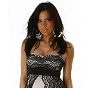 Traumhafte Corsage Schwarz Silber (5566)